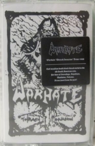 Warhate - Thrash Invasion (Mc Blue) in the group Hårdrock at Bengans Skivbutik AB (4111603)