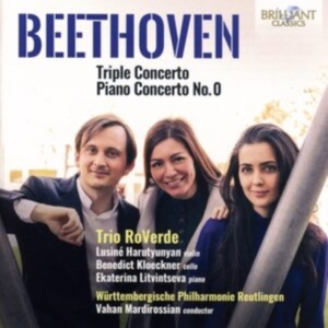 Beethoven Ludwig Van - Triple Concerto In C, Op. 56 And Pi in the group Externt_Lager / at Bengans Skivbutik AB (4112894)