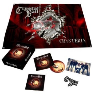 Crystal Ball - Crysteria (Ltd Boxset) in the group CD / Hårdrock/ Heavy metal at Bengans Skivbutik AB (4114904)