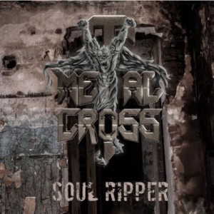 Metal Cross - Soul Ripper (Grey/White Vinyl Lp) in the group VINYL / Hårdrock at Bengans Skivbutik AB (4115651)