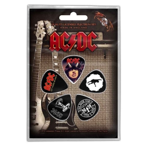 Ac/Dc - Highway/For Those/Let There Plectrum Pac in the group MERCHANDISE / Merch / Hårdrock at Bengans Skivbutik AB (4116562)