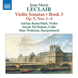 Leclair Jean-Marie - Violin Sonatas - Book 3, Op. 5, Nos in the group Externt_Lager /  at Bengans Skivbutik AB (4117566)