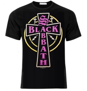 Black Sabbath - Black Sabbath T-Shirt Cross in the group OTHER / Merchandise at Bengans Skivbutik AB (4118349)