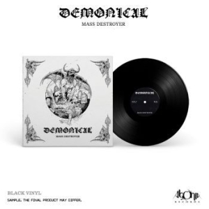Demonical - Mass Destroyer (Black Vinyl Lp) in the group VINYL / Hårdrock/ Heavy metal at Bengans Skivbutik AB (4118422)