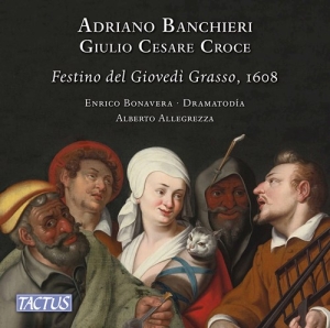 Banchieri Adriano Croce Giulio C - Il Festino Del Giovedì Grasso in the group Externt_Lager /  at Bengans Skivbutik AB (4118980)