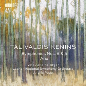 Kenins Talivaldis - Symphonies Nos. 5 & 8 And Aria Per in the group Externt_Lager /  at Bengans Skivbutik AB (4118992)