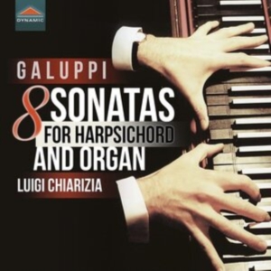 Galuppi Baldassarre - 8 Sonatas For Harpsichord And Organ in the group Externt_Lager / at Bengans Skivbutik AB (4119001)