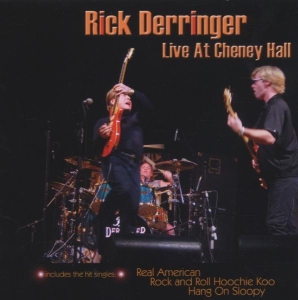 Rick Derringer - Live At Cheney Hall in the group CD / Pop-Rock at Bengans Skivbutik AB (4119142)