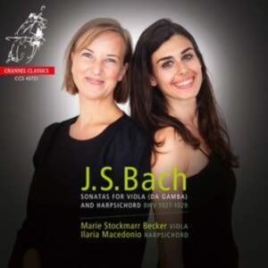 Bach J S - Sonatas For Viola (Da Gamba) And Ha in the group Externt_Lager /  at Bengans Skivbutik AB (4120147)