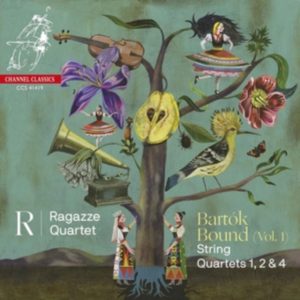 Béla Bartók - Bartók Bound, Vol. 1 - String Quart in the group Externt_Lager /  at Bengans Skivbutik AB (4120164)