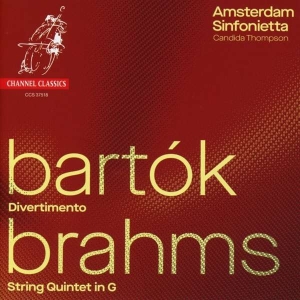 Béla Bartók Johannes Brahms - Divertimento & String Quintet In G in the group Externt_Lager /  at Bengans Skivbutik AB (4120171)