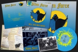 Alien Force - Hell And High Water (Yellow/Blue Sp in the group VINYL / Hårdrock/ Heavy metal at Bengans Skivbutik AB (4120267)