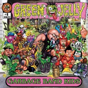 Green Jelly - Garbage Band Kids (Green & Yellow) in the group VINYL / Rock at Bengans Skivbutik AB (4120648)