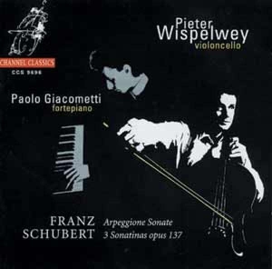 Schubert Franz - Arpeggione Sonata And Three Sonatin in the group CD / Klassiskt at Bengans Skivbutik AB (4121200)