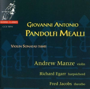 Giovanni Antonio Pandolfi Mealli - Violin Sonatas in the group Externt_Lager /  at Bengans Skivbutik AB (4121221)