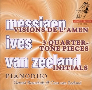 Charles Ives Olivier Messiaen - Messiaen: Visions De L'amen, Ives: in the group Externt_Lager / at Bengans Skivbutik AB (4121249)