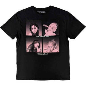 Blackpink - Blackpink Unisex Tee : How you like that in the group MERCHANDISE / T-shirt / K-Pop at Bengans Skivbutik AB (4121988r)