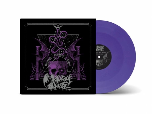 Mortuary Drape - Wisdom - Vibration - Repent (Purple in the group VINYL / Hårdrock at Bengans Skivbutik AB (4125708)