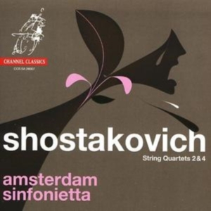 Shostakovich Dmitry - String Quartets 2 & 4 in the group MUSIK / SACD / Klassiskt at Bengans Skivbutik AB (4127381)