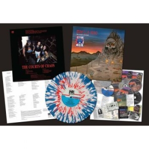 Manilla Road - Courts Of Chaos (Blue/White/Red Spl in the group VINYL / Hårdrock/ Heavy metal at Bengans Skivbutik AB (4127568)
