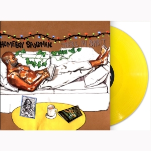 Homeboy Sandman - There In Spirit (Yellow Canary Viny in the group VINYL / Hip Hop-Rap at Bengans Skivbutik AB (4128589)