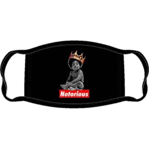 Biggie Smalls - Notorious Baby Bl Face Mask in the group MERCHANDISE / Merch / Hip Hop-Rap at Bengans Skivbutik AB (4129731)