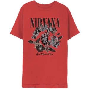 Nirvana - Nirvana Unisex T-Shirt : Heart-Shaped Box i gruppen CDON - Exporterade Artiklar_Manuellt / T-shirts_CDON_Exporterade hos Bengans Skivbutik AB (4130281r)