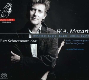 Mozart W A - Quartets & Sonata In F Major in the group MUSIK / SACD / Klassiskt at Bengans Skivbutik AB (4131598)