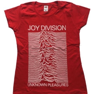 Joy Division - Joy Division Ladies T-Shirts . Unknown Pleasures in the group CDON - Exporterade Artiklar_Manuellt / T-shirts_CDON_Exporterade at Bengans Skivbutik AB (4132167r)