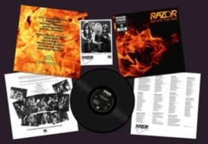 Razor - Escape The Fire (Black Vinyl Lp) in the group VINYL / Hårdrock at Bengans Skivbutik AB (4132270)