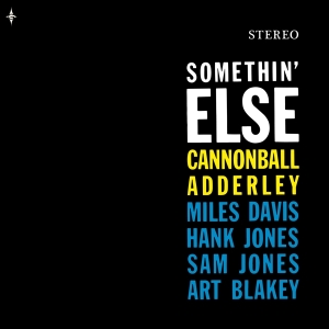 Cannonball Adderley - Somethin' Else in the group VINYL / Jazz at Bengans Skivbutik AB (4132440)