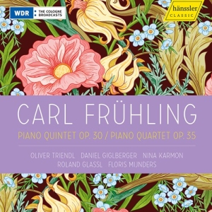 Fruhling Carl - Piano Quintet, Op. 30, Piano Quarte in the group Externt_Lager /  at Bengans Skivbutik AB (4132934)