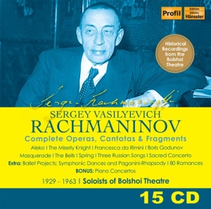 Rachmaninoff Sergei - Complete Operas, Cantatas & Fragmen in the group Externt_Lager /  at Bengans Skivbutik AB (4132946)