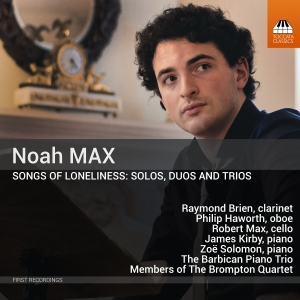 Max Noah - Songs Of Loneliness - Solos, Duos & in the group Externt_Lager /  at Bengans Skivbutik AB (4133835)