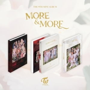 Twice - 9th Mini [MORE & MORE] (Random version) in the group CD / K-Pop at Bengans Skivbutik AB (4134039)