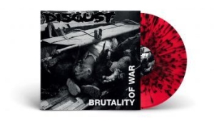 Disgust - Brutality Of War (Red/Black Splatte in the group VINYL / Rock at Bengans Skivbutik AB (4134651)
