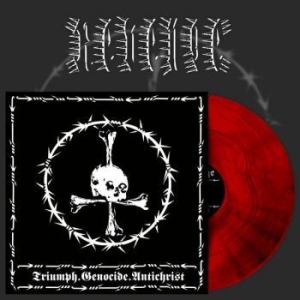 Revenge - Triumph Genocide Antichrist (Red Ma in the group VINYL / Hårdrock at Bengans Skivbutik AB (4136263)