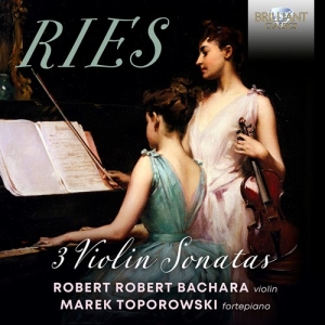 Ries Ferdinand - 3 Violin Sonatas in the group CD / Klassiskt at Bengans Skivbutik AB (4136320)
