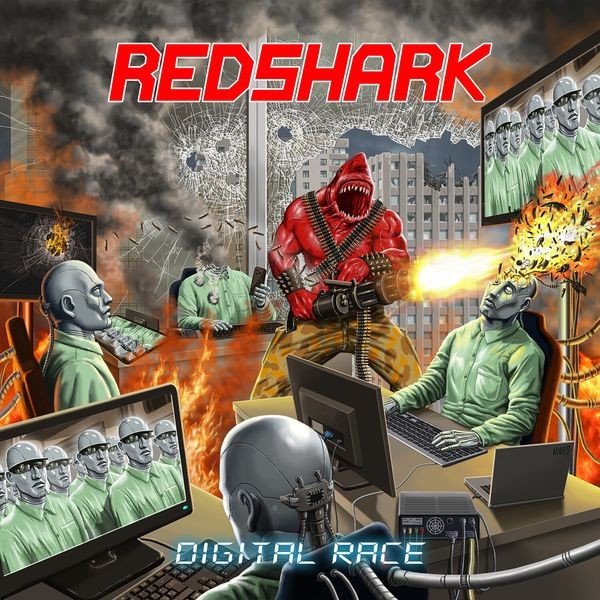 Redshark - Digital Race in the group CD / Hårdrock/ Heavy metal at Bengans Skivbutik AB (4136508)