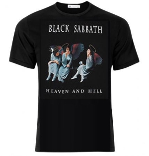 Black Sabbath - Black Sabbath T-Shirt Heaven And Hell in the group OTHER / Merchandise at Bengans Skivbutik AB (4136855)