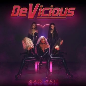 Devicious - Black Heart (Pink Vinyl Lp) in the group VINYL / Hårdrock/ Heavy metal at Bengans Skivbutik AB (4137189)
