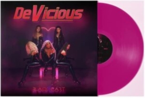 Devicious - Black Heart (Pink Vinyl Lp) in the group VINYL / Hårdrock at Bengans Skivbutik AB (4137189)