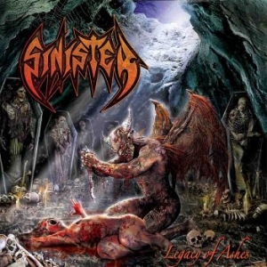 Sinister - Legacy Of Ashes (Clear/Orange/Blue in the group VINYL / Hårdrock/ Heavy metal at Bengans Skivbutik AB (4139274)