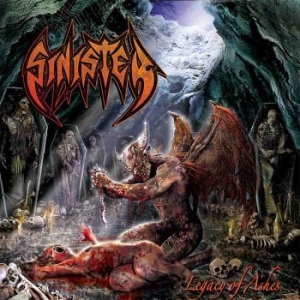Sinister - Legacy Of Ashes (Clear/Orange/Blue in the group VINYL / Hårdrock at Bengans Skivbutik AB (4139274)