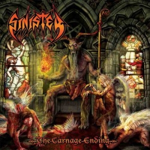 Sinister - Carnage Ending (Clear/Orange/Green in the group VINYL / Hårdrock/ Heavy metal at Bengans Skivbutik AB (4139275)