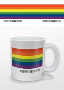Mugg - I don't even think straight in the group OTHER / Merchandise at Bengans Skivbutik AB (4139892)