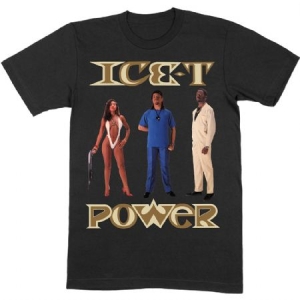 Ice-T - Ice-T Unisex Tee : Power in the group OTHER / BW-T-shirts at Bengans Skivbutik AB (4140453r)
