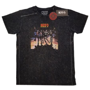 Kiss - Kiss Unisex Snow Wash T-Shirt : Destroye in the group OTHER / Merchandise at Bengans Skivbutik AB (4140619r)