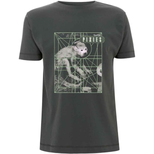 Pixies - Monkey Grid Uni Char T-Shirt  (M) in the group OTHER / -Start Tshirt at Bengans Skivbutik AB (4141172)