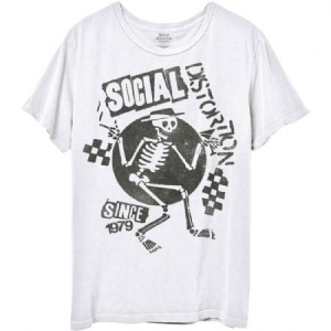 Social Distorrion - Unisex T-Shirt: Speakeasy Checkerboard in the group OTHER / Merchandise at Bengans Skivbutik AB (4141191r)